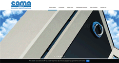 Desktop Screenshot of camagroup.com